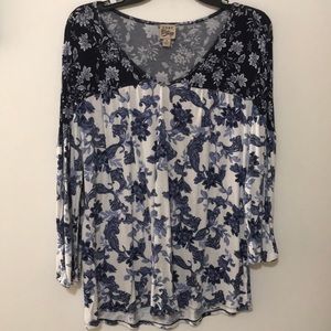 !LAST CALL! Como Vintage Patterned Blouse